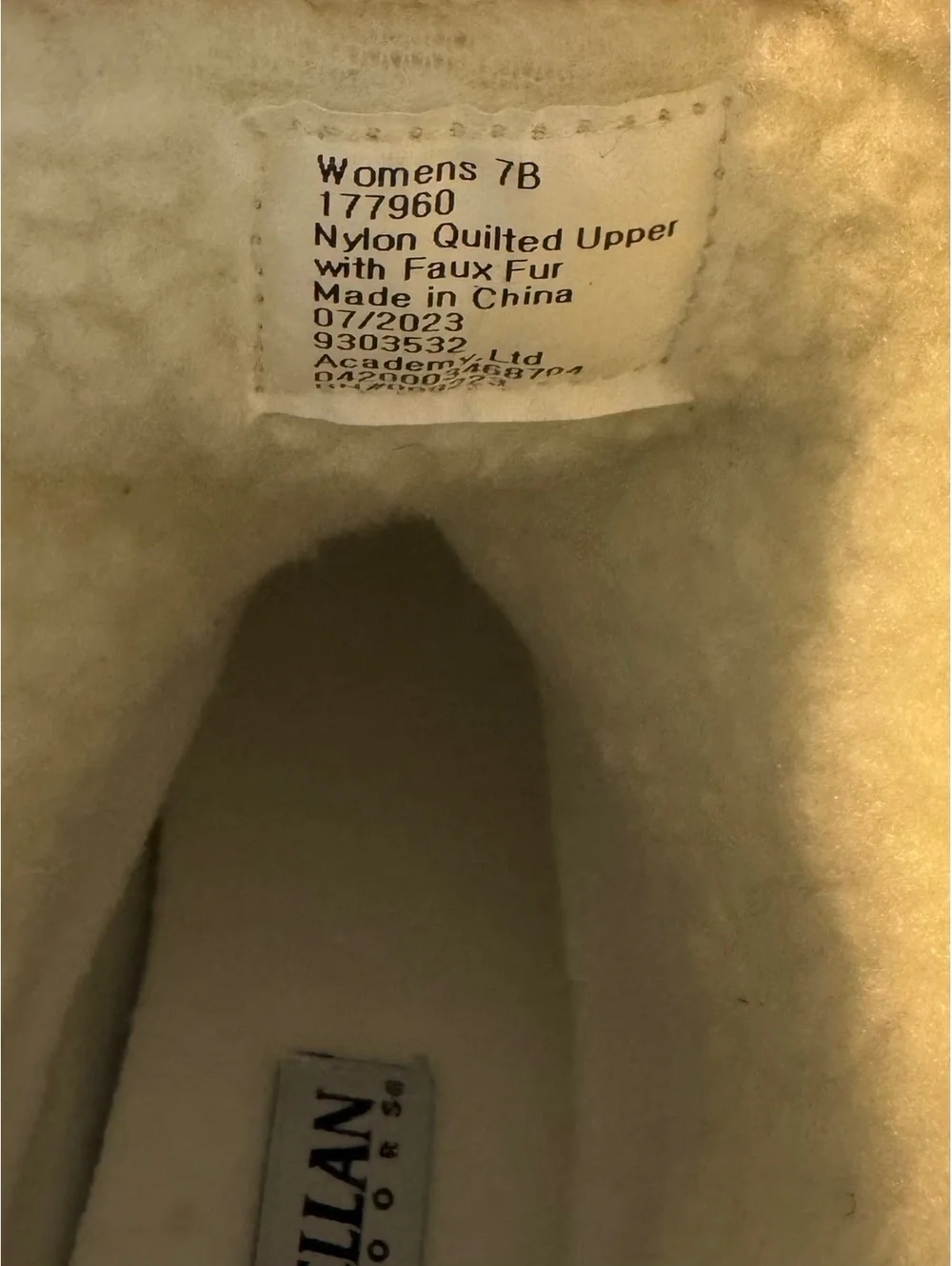 NWT Magellan Outdoors Grey Quilted Waterproof Winter Snow Boots - Size 7B